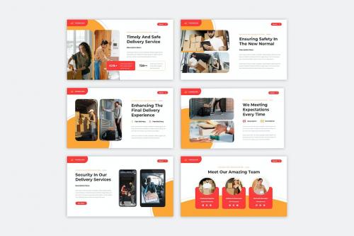 Delivery Service Powerpoint Template