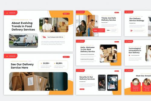 Delivery Service Powerpoint Template