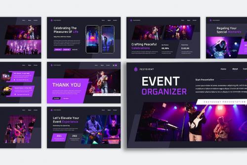 Event Organizer Powerpoint Template