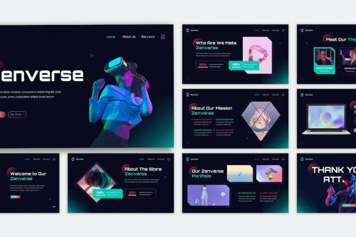 Zenverse Powerpoint Template