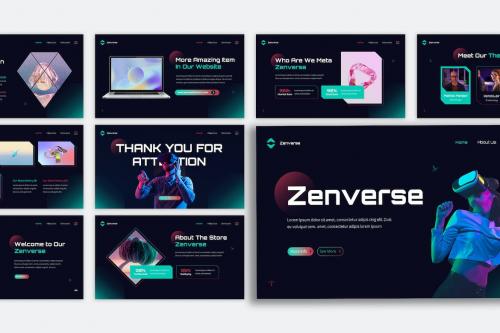 Zenverse Powerpoint Template