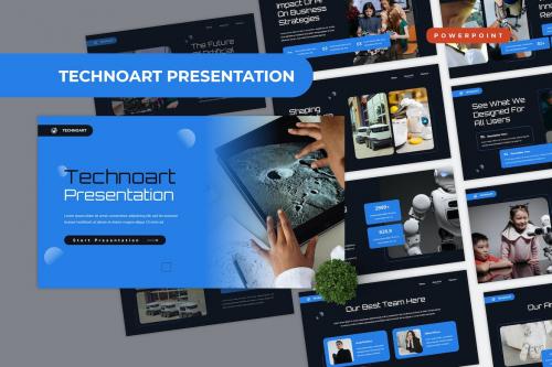 Technoart Powerpoint Template