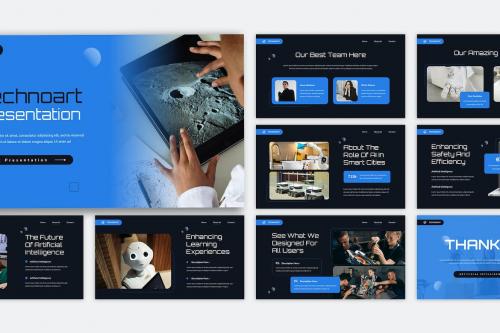 Technoart Powerpoint Template