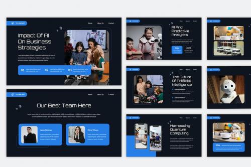 Technoart Powerpoint Template