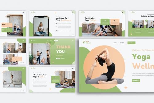 Yoga Wellnes Powerpoint Template