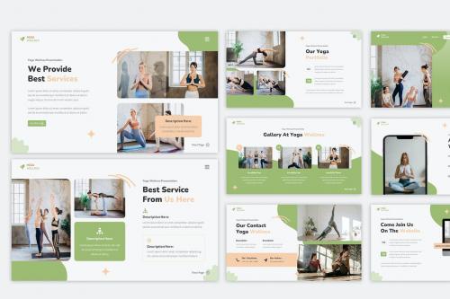 Yoga Wellnes Powerpoint Template