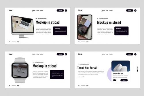 Sticad - Paper Business Powerpoint Template