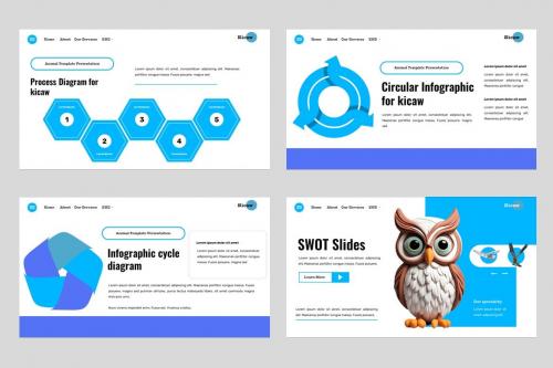 Kicaw - Bird Animal and Pets Powerpoint Template