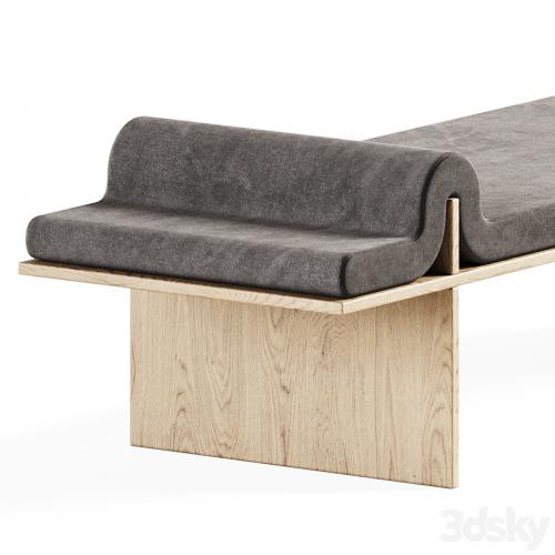 Melt Daybed By Bower Studio / Upholstered bench