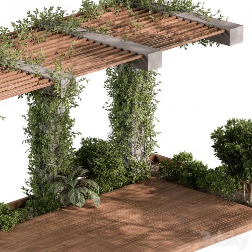 Pergola and Plant - Set 81