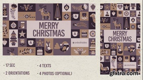 Videohive Christmas Mosaic 49207936