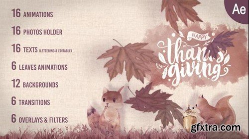 Videohive Thanksgiving Kit 48939657