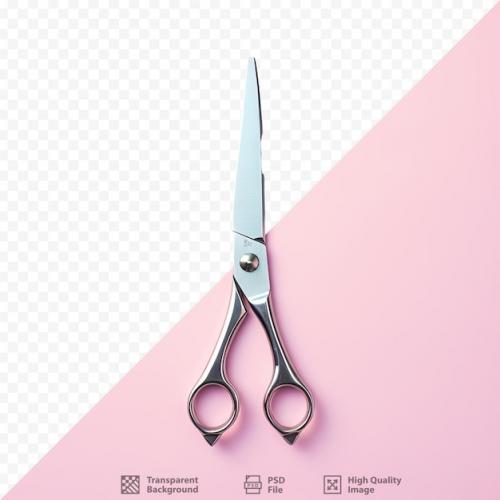 Large Scissors Alone On A Transparent Background