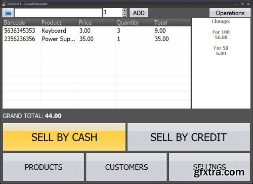 VovSoft Retail Barcode 5.1.0