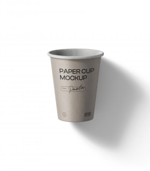Creatoom -  Paper Cup Mockup V5 Top View