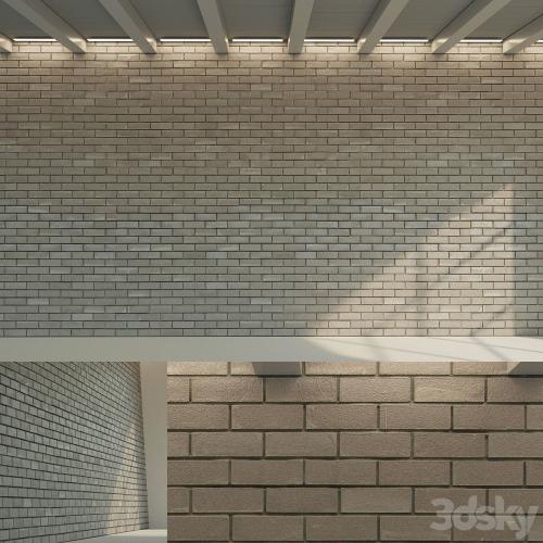 Brick wall (dark brick)