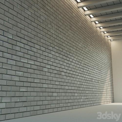 Brick wall (dark brick)