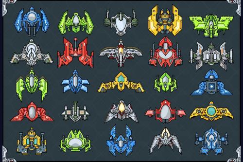 Deeezy - Spaceship Creation Kit - Game Assets