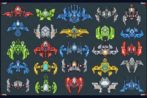 Deeezy - Spaceship Creation Kit - Game Assets