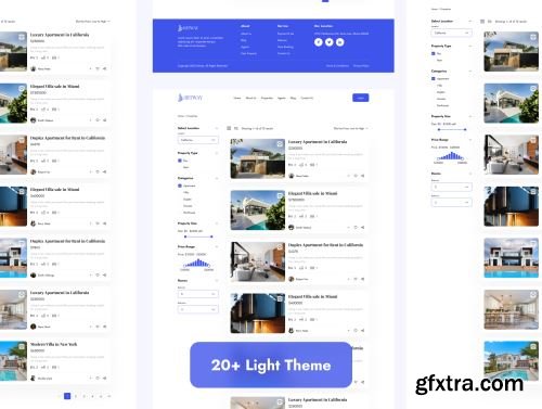 Real Estate Web UI Kit Ui8.net