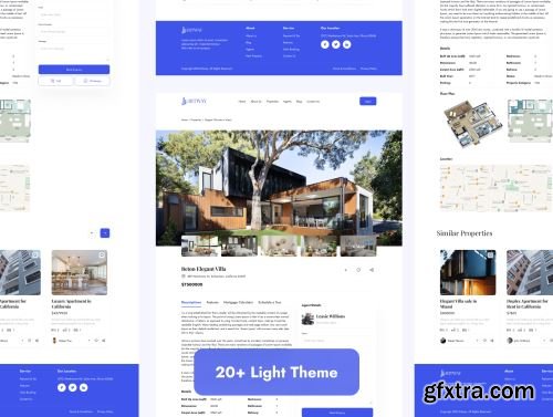 Real Estate Web UI Kit Ui8.net