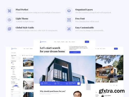 Real Estate Web UI Kit Ui8.net