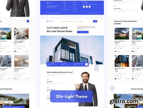 Real Estate Web UI Kit Ui8.net