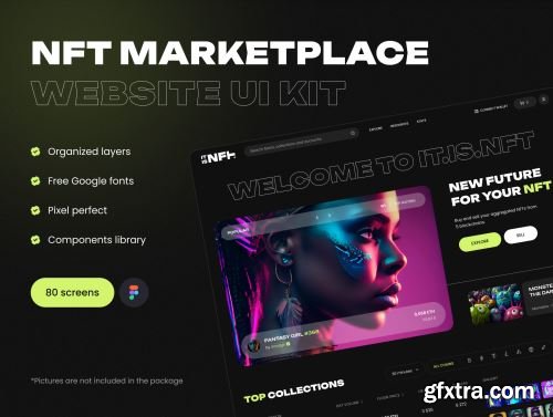 NFT marketplace - UI kit Ui8.net