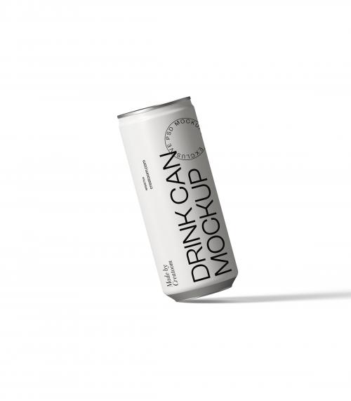 Creatoom -  Drink Can Mockup V10 Front View