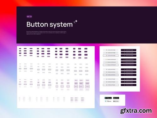 Landing Page UI Kit & Design System Vol. 1.0. Ui8.net