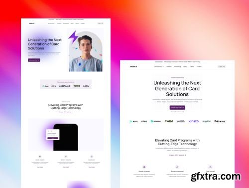 Landing Page UI Kit & Design System Vol. 1.0. Ui8.net