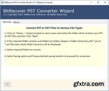 BitRecover PST Converter Wizard 14.7