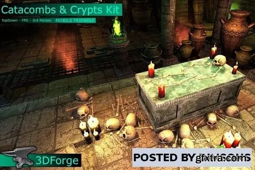 Catacombs & Crypts Interiors Kit v2.1