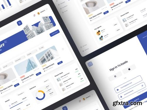 Eastix - Real Estate Dashboard UI KIT Ui8.net