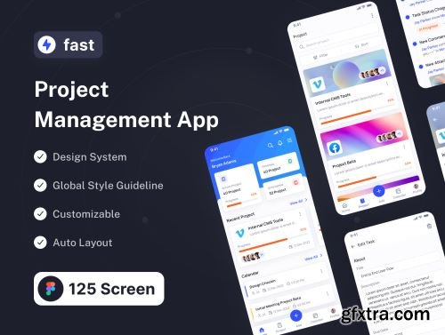 Fast Project Management App Ui8.net