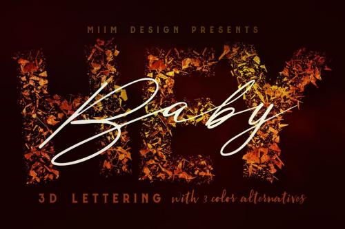 Deeezy - Boom: Glass Explosion – 3D Lettering