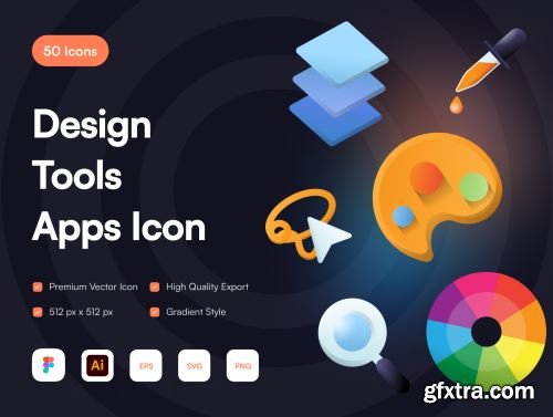 Design Tools Apps Icon Ui8.net