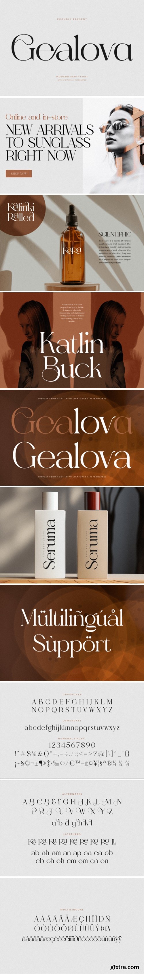 Gealova Font