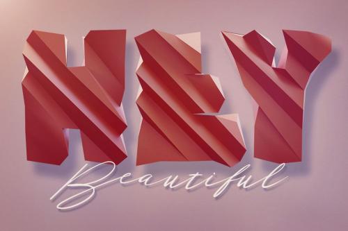 Deeezy - Geometric Fun – 3D Lettering