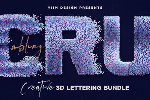 Deeezy - Crumbling – 3D Lettering