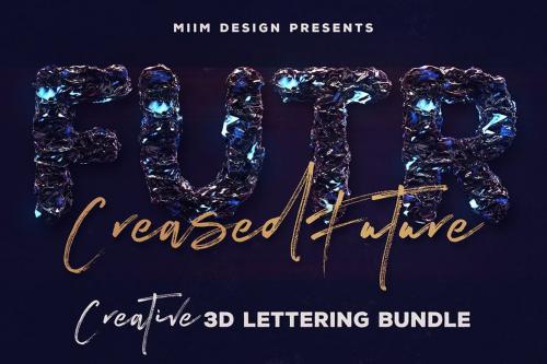 Deeezy - Creased Future – 3D Lettering