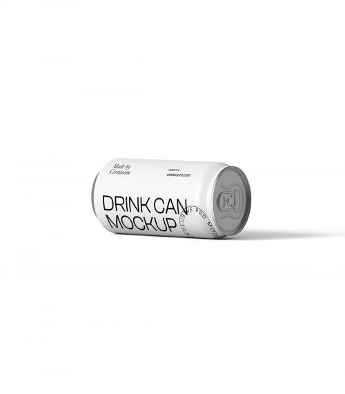 Creatoom -  Drink Can Mockup V17 Front View