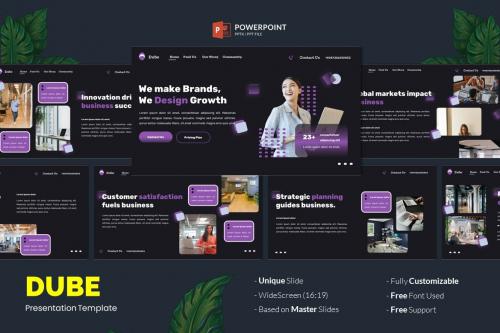 Dube - Business Consulting Powerpoint Template