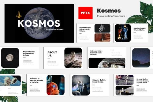 Kosmos - Galaxy Adventure Powerpoint Template