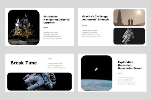 Kosmos - Galaxy Adventure Powerpoint Template