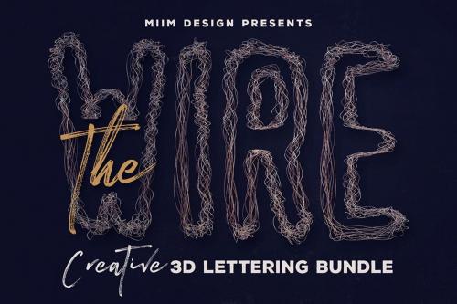 Deeezy - The Wire – 3D Lettering