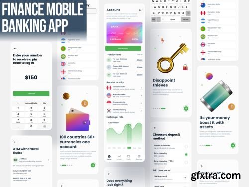 Finance Mobile Banking Apps Ui8.net