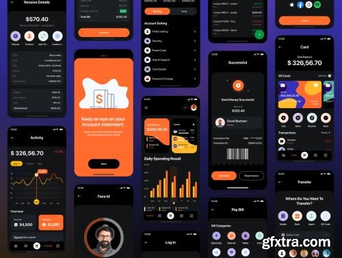 Filllo Fintech App UI Kit Ui8.net