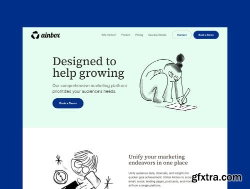 AInbox – Landing Page Ui8.net