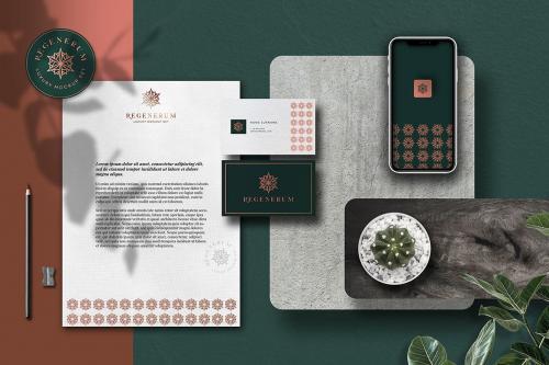 Deeezy - Regenerum Luxury Stationery Mockup Set